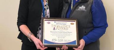 Safety Efforts Earn SCSD Utica National's School Safety Excellence Award
