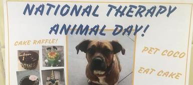 Laker Club Celebrates National Therapy Animal Day