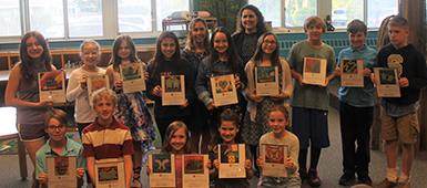 State Street Students Provide Cheer with Artwork for Crouse Hospital
