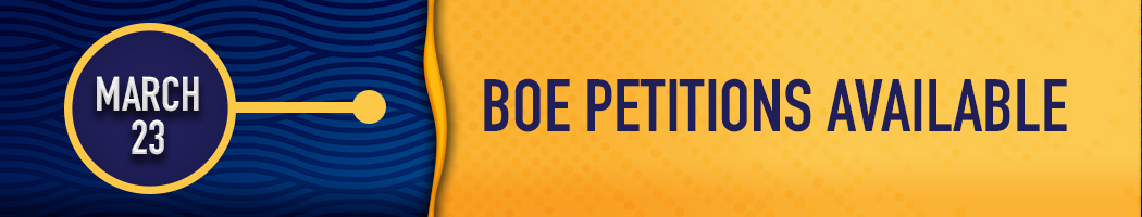 March 23- BOE Petitions Available