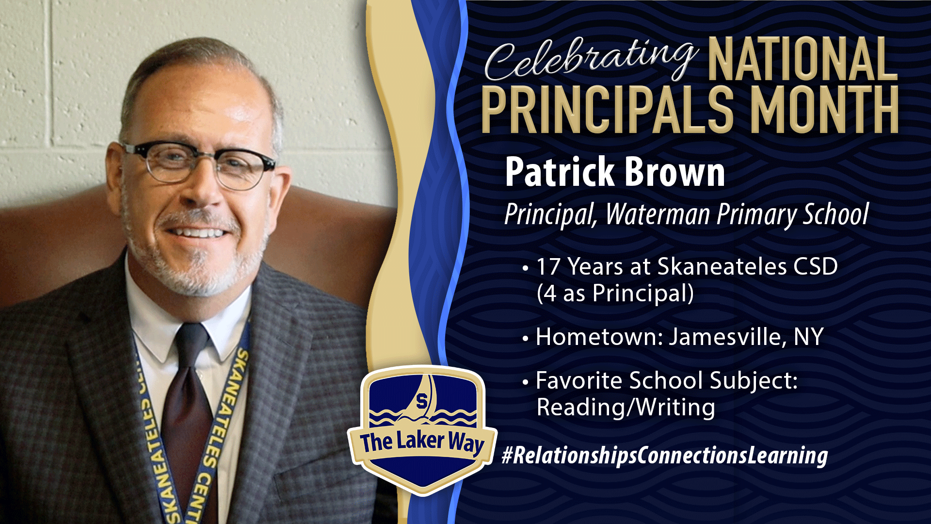 Patrick Brown, Principal, Waterman Primary School