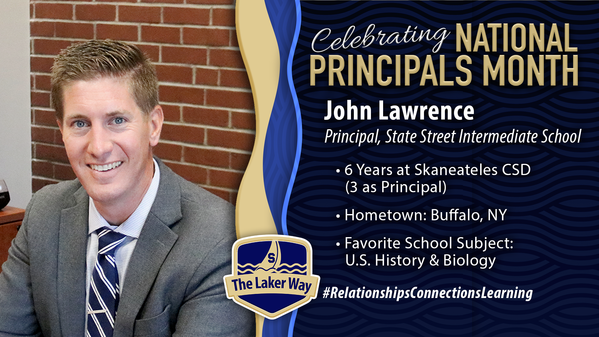 Celebrating National Principals Month: John Lawrence