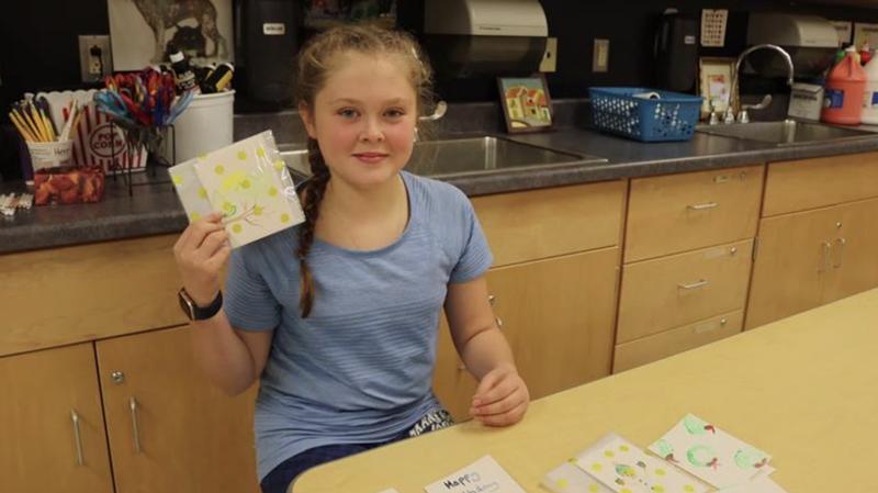 Cosette's Cards: A Fifth-Grade Student's Watercolor Card Company
