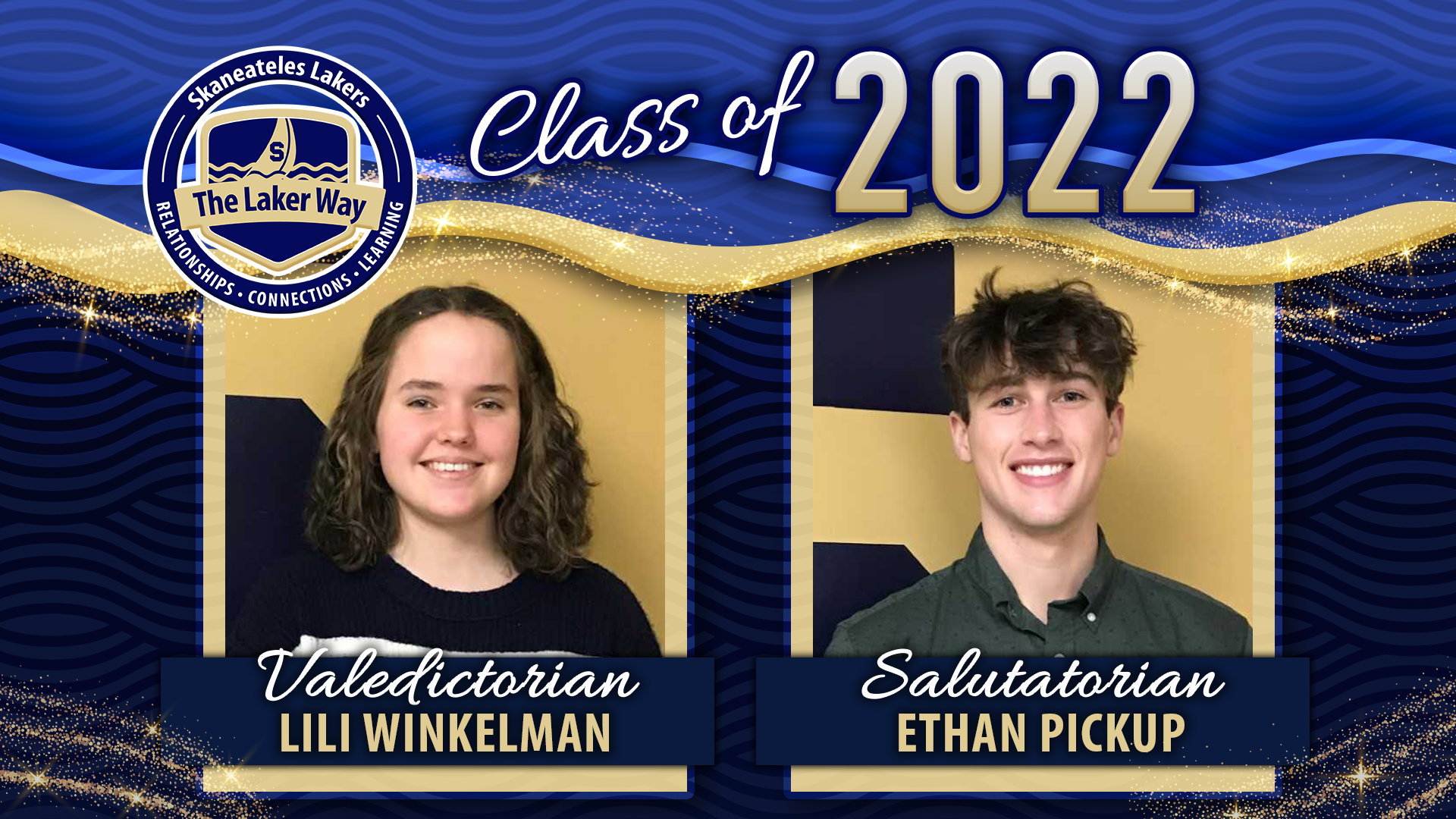 Class of 2022 Valedictorian and Salutatorian