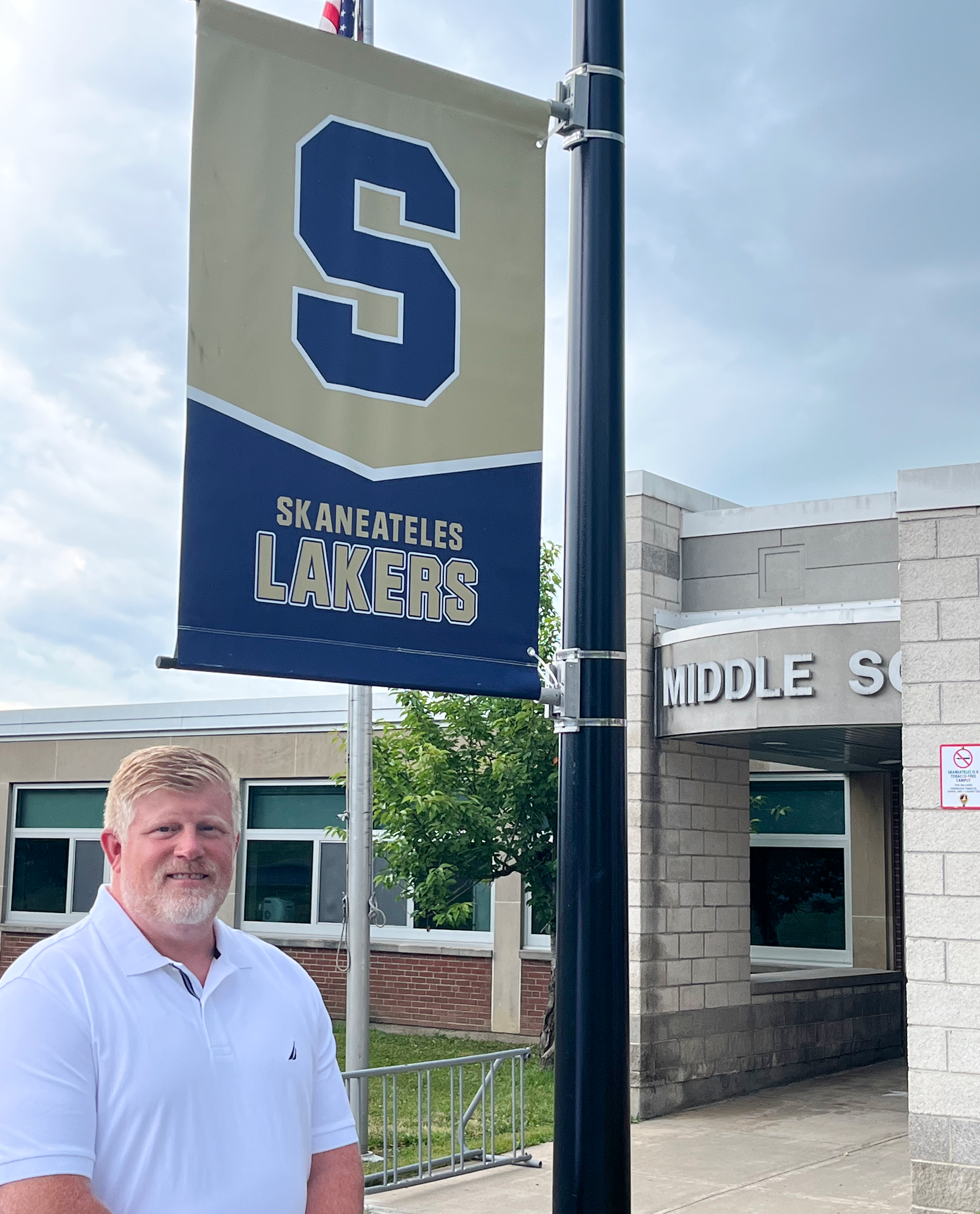 Skaneateles Middle School Principal Michael Olley