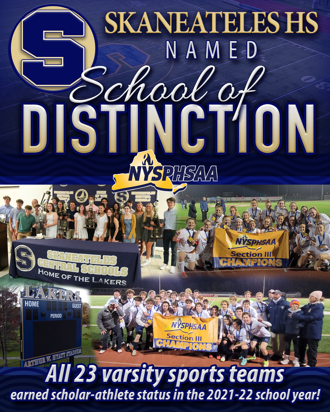 NYSPHSAA School of Distinction