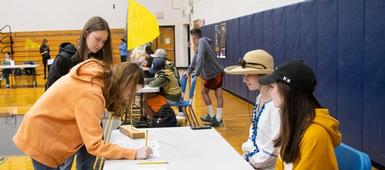 Students Explore Interests at High School Activities Fair
