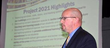 Video captures superintendent's address