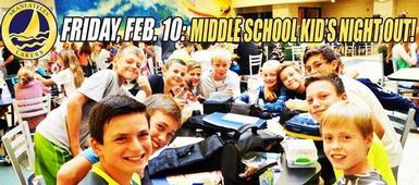 Kid's Night Out Scheduled for Friday at Middle School