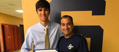 Joseph Capozza Earns COSBA Award