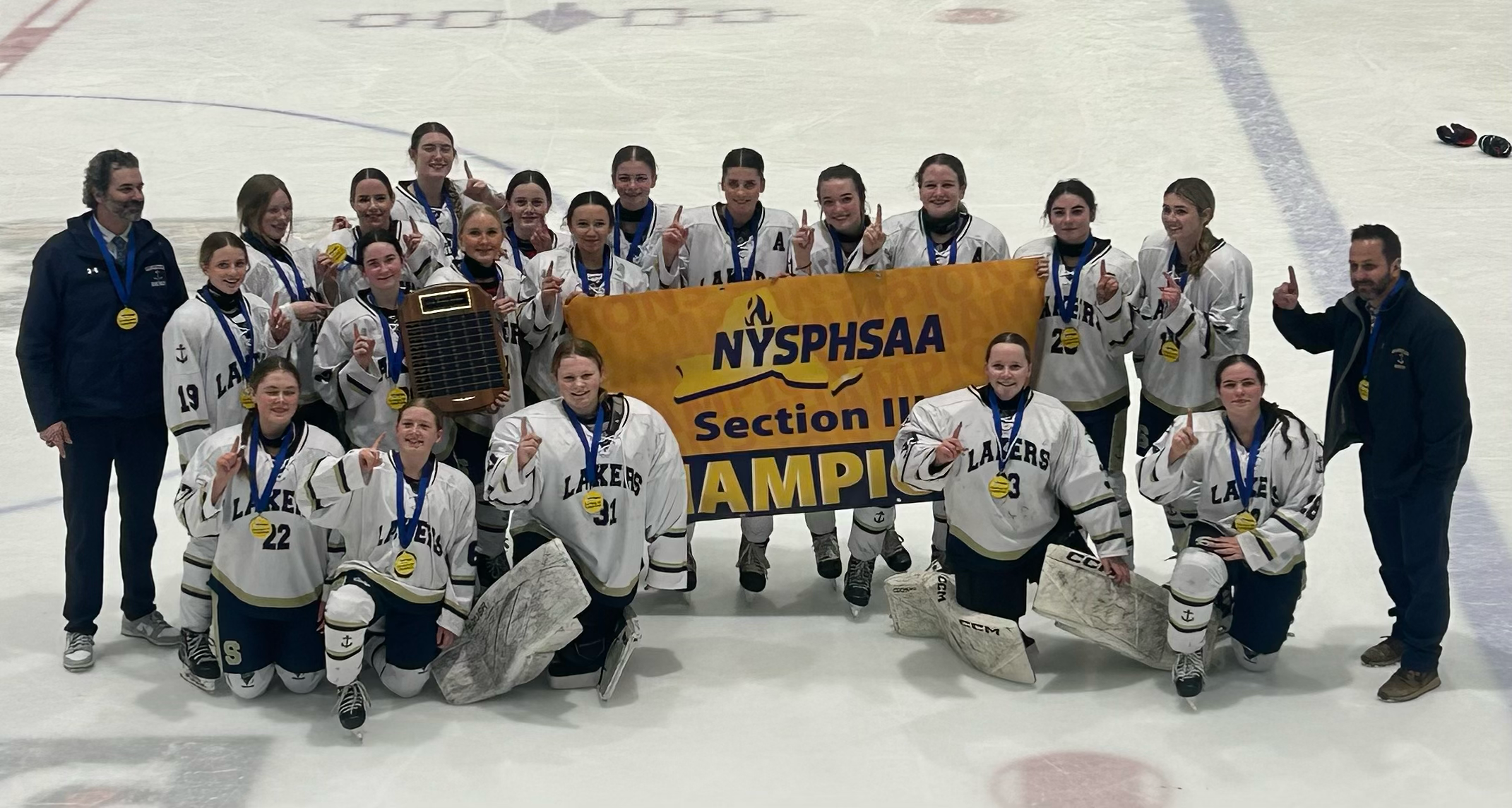 Girls Hockey Team Celebrates 2026 Championship