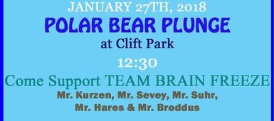 SCS Teachers to take Polar Bear Plunge Saturday
