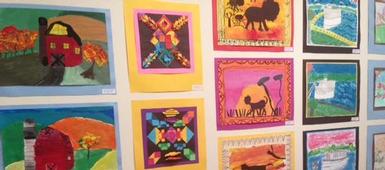 Student Artwork Featured in Schweinfurth Exhibit