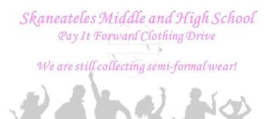 Pay It Forward Formal Wear Clothing Drive Continues