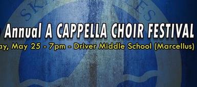 Annual A Cappella Festival on Friday, May 25