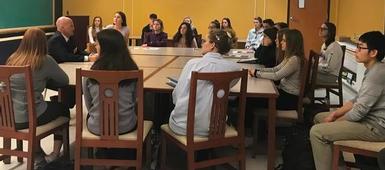 Dr. Bob Corona Featured in Job Shadowing Speaker Series