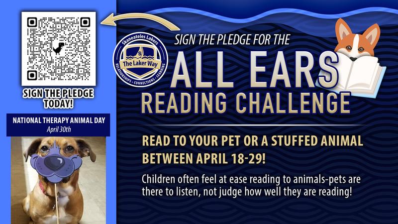 Sign the Pledge for the All Ears Reading Challenge