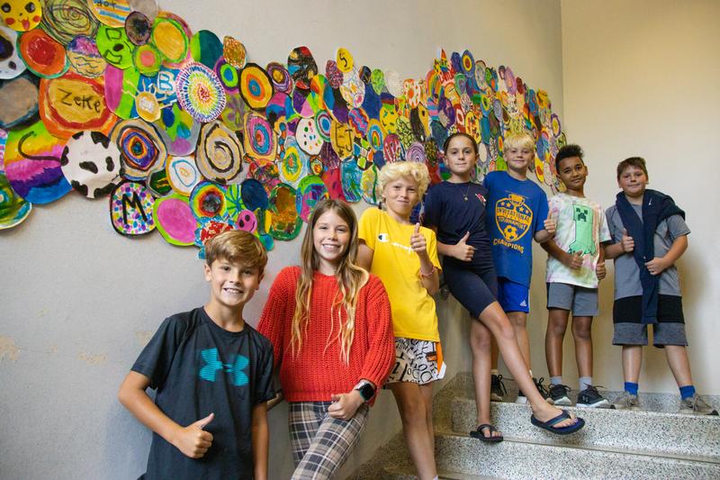 State Street Students Celebrate International Dot Day With Brave, Creative Artwork