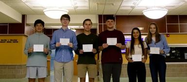 Six High School Students Honored for Outstanding Performances on PSAT