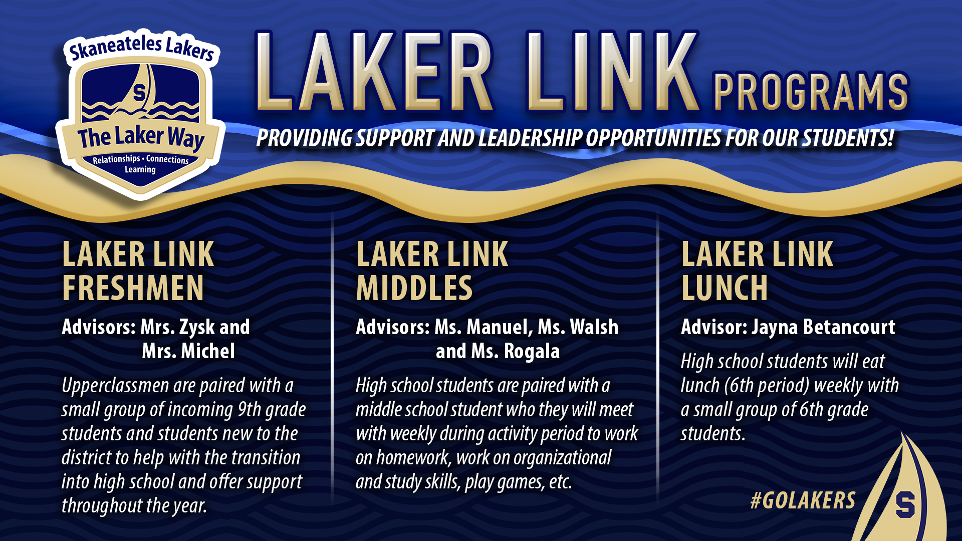 Laker Link Programs