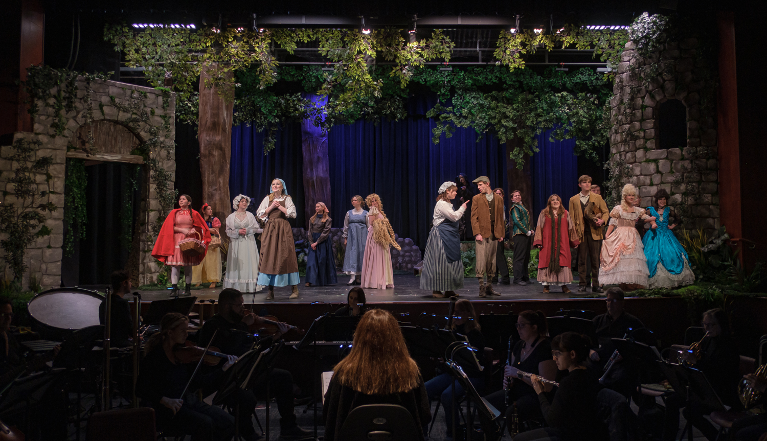 Students Perform Into The Woods at Skaneateles High School