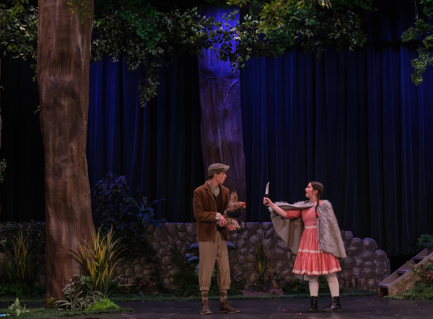 Students Perform Into The Woods at Skaneateles High School