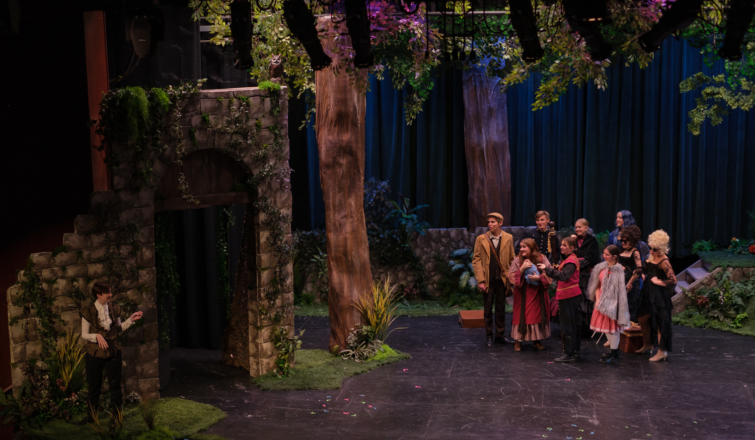 Students Perform Into The Woods at Skaneateles High School