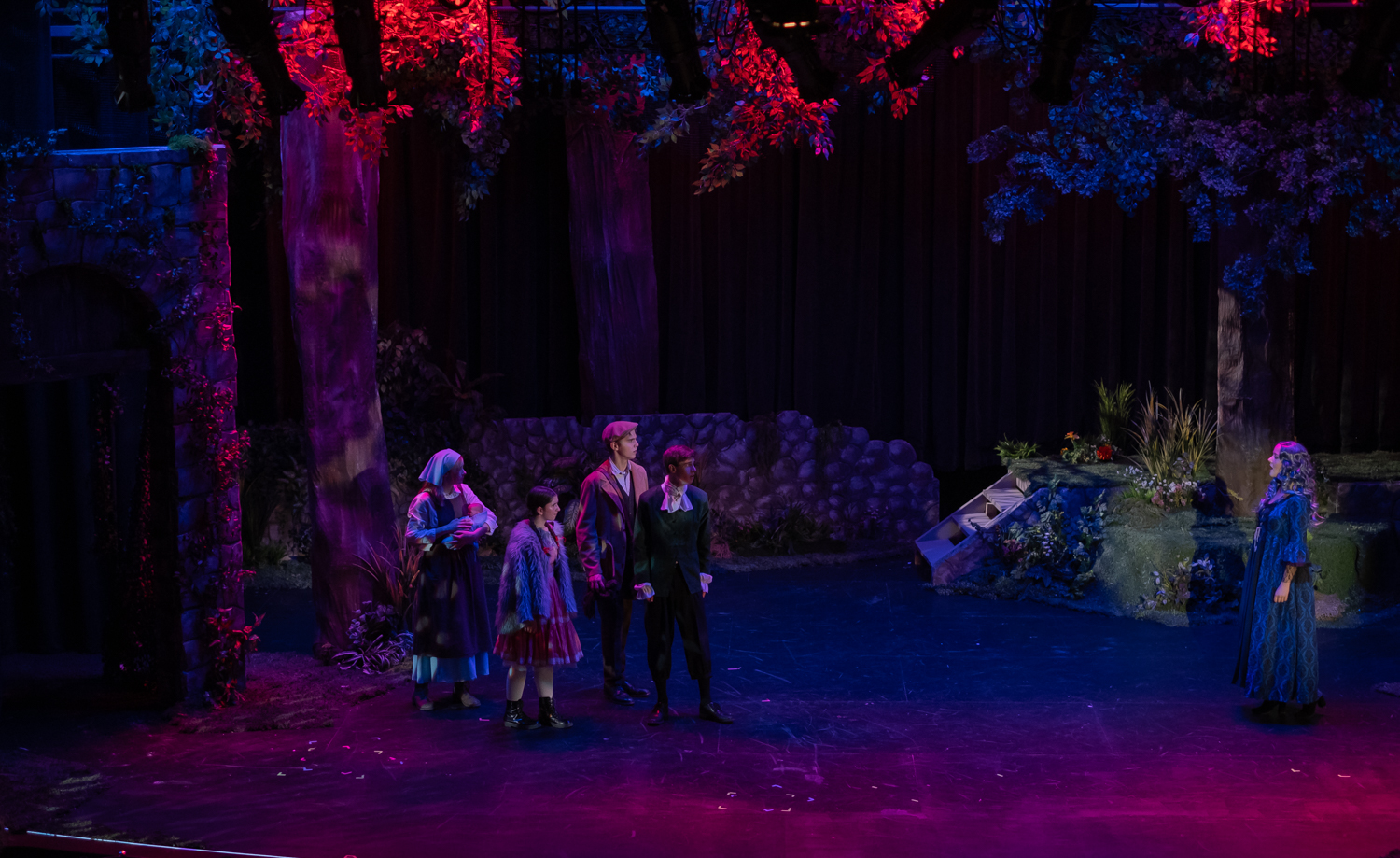 Students Perform Into The Woods at Skaneateles High School