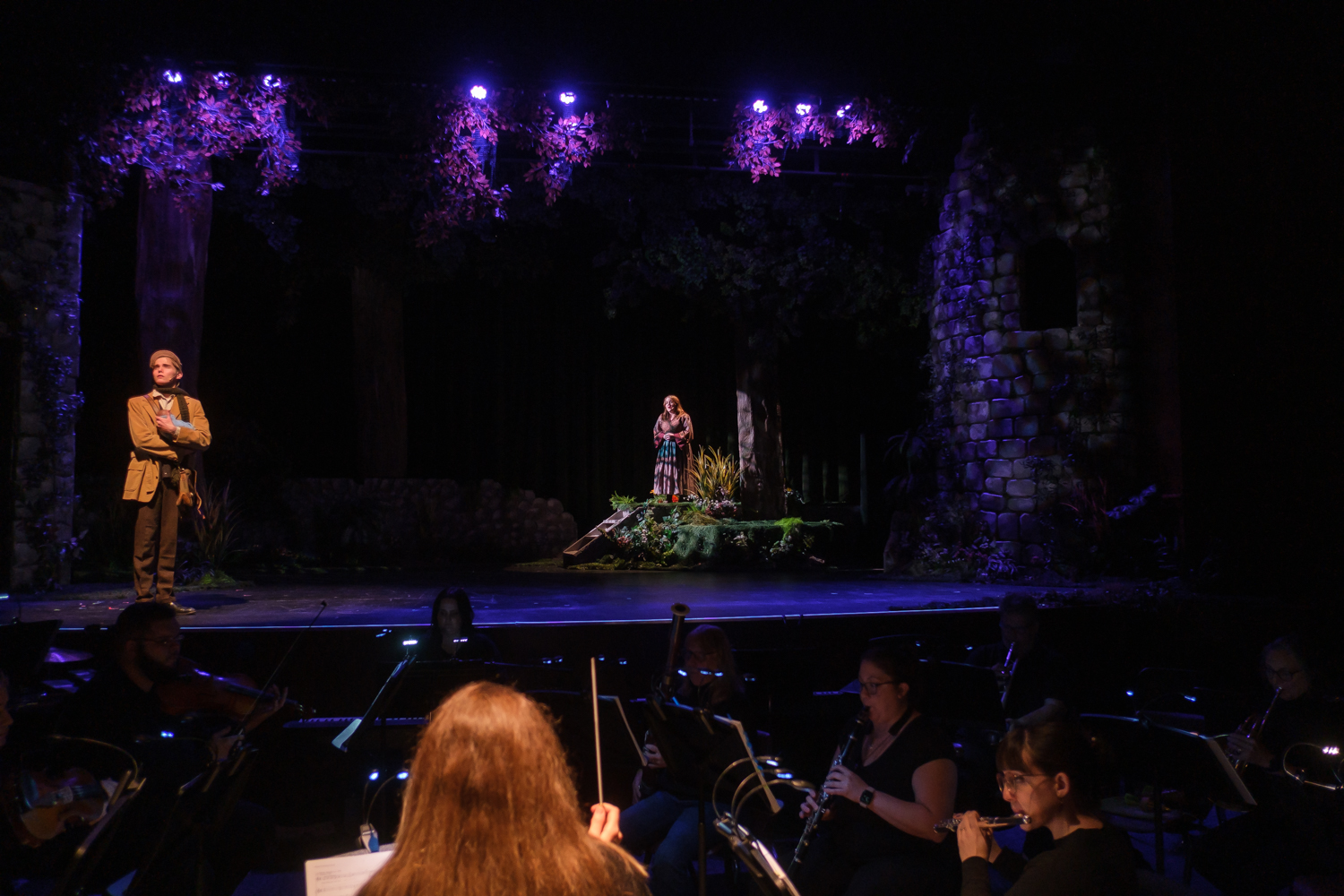 Students Perform Into The Woods at Skaneateles High School