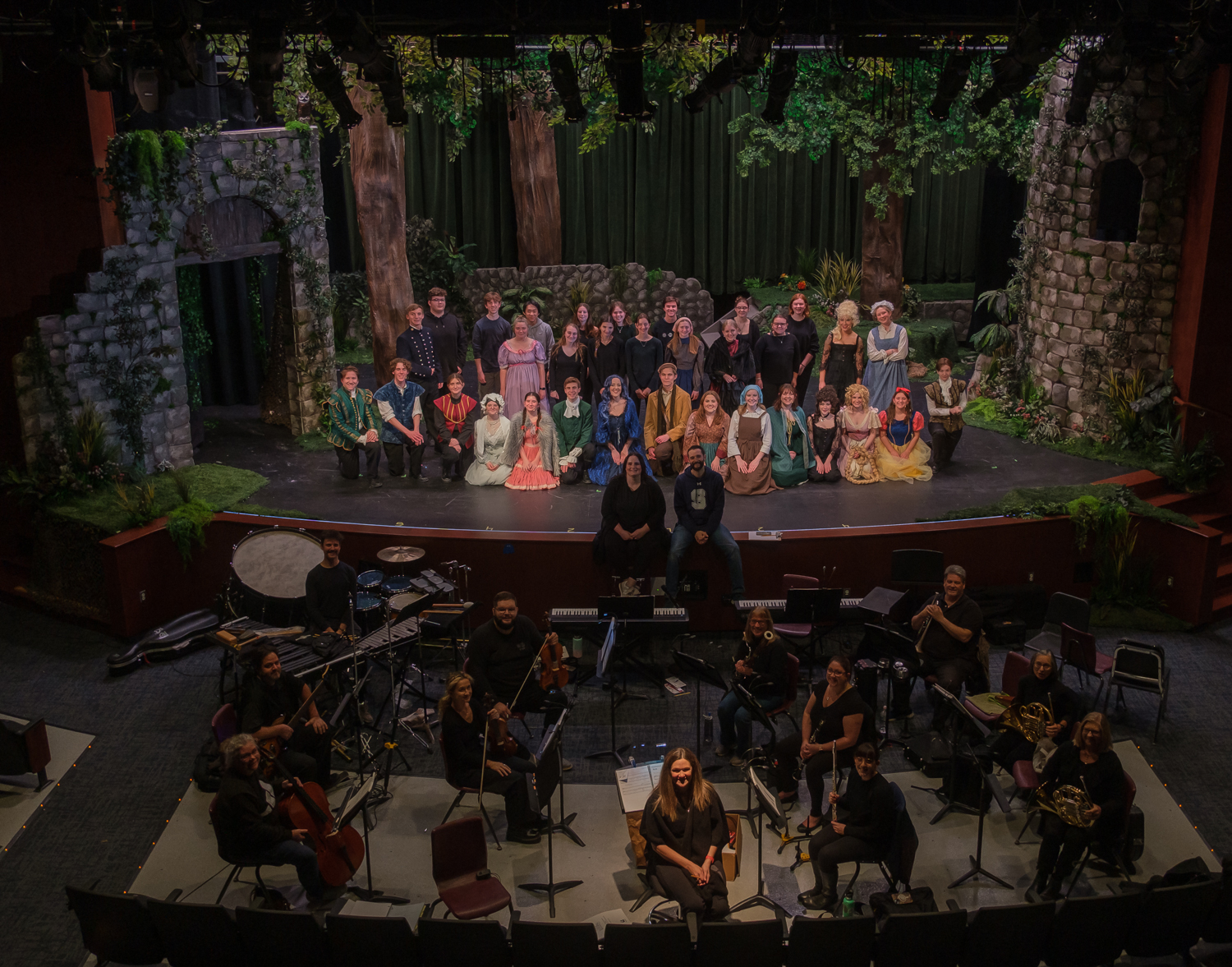 Students Perform Into The Woods at Skaneateles High School