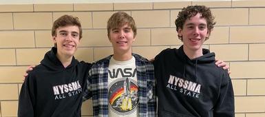 Three Selected to Conference All-State Ensembles