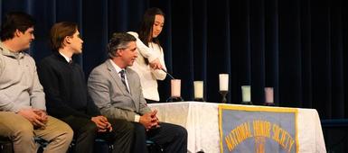 Skaneateles High School Inducts Class of 2026 into National Honor Society