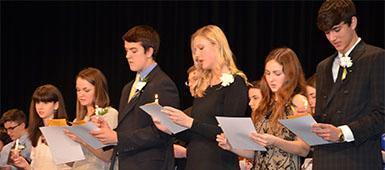 National Honor Society Induction Ceremony