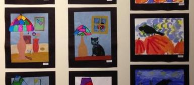 Student art at 