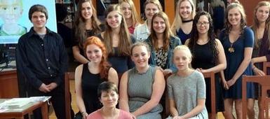 Artists inducted into honor society