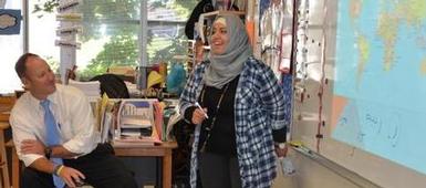 Mother's visit enriches classroom