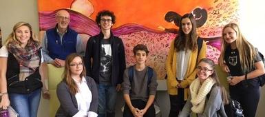 Students explore careers in visit to Chase Design